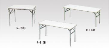 R-T10B　会議用テーブル 白 W900・D600・H700